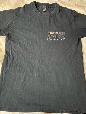 New Look Black Graphic 'Tokyo JPN New Wave 86' Tee